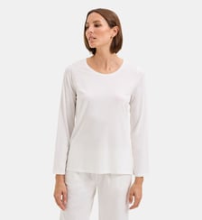 Tee-shirt manches longues col rond en jersey Laurence Tavernier