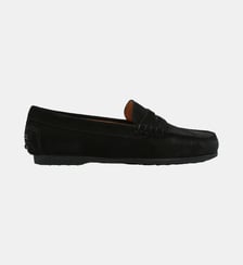 Mocassin rubber driver ithaca - cuir velours Fairmount
