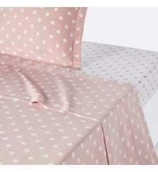 Drap flanelle imprimé pois La Redoute Interieurs