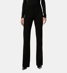 Pantalon flare en maille roma Pinko