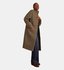 Manteau Long En Laine Duke Maison 123