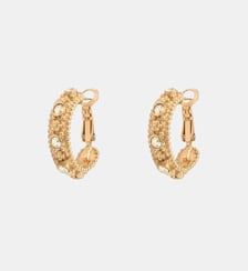 Boucles d'oreilles fines créoles   - Farah Satellite