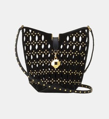 Sac Seau Nano Catch By Lanvin En Suede Lanvin
