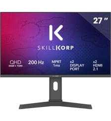 Ecran PC Gamer M27 27" QHD 200Hz Fast IPS HDMI 2.1 AMD FreeSync Skillkorp