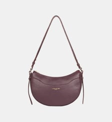 Sac demi lune Even en cuir Lancaster