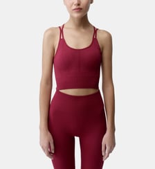 Brassière de sport femme Kamay maintien moyen bretelles coussinets amovibles Born Living Yoga