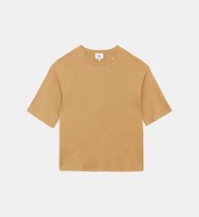 T-shirt manches courtes col rond uni TAIS La Petite Etoile