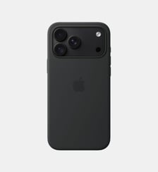 Coque iPhone 18 Pro Max Magsafe Noir Silicone Apple
