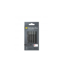 Chargeur secteur Recyko pro P461 1h + 4 accu AA 2000mAh GP