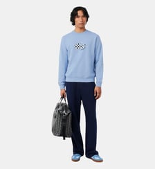 Sweatshirt col rond imprimé Lacoste