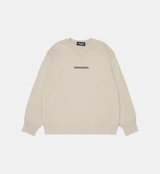Sweat-shirt col rond avec logo Dsquared2
