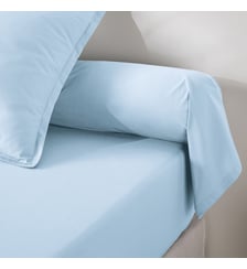 Taie de traversin en percale de coton, 80 fils La Redoute Interieurs