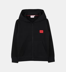 Sweat zippé à capuche Hugo Kids