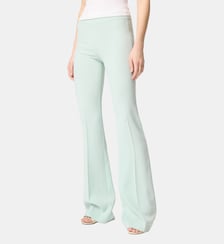 Pantalon évasé à pli marqué Pinko
