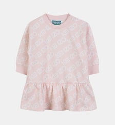 Robe imprimé en molleton Kenzo Kids