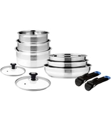 Batterie de cuisine 10 pièces AM2216 Arthur Martin
