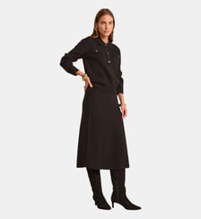 Jupe Dansante En Laine Virginie Maison 123