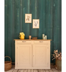 Buffet en bois beige Gilbert N°1735- Produit chiné Debongout