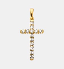Croix Pavée Or Jaune & Diamant Arthus Bertrand