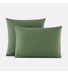 Taie d'oreiller unie en percale de coton, 80 fils La Redoute Interieurs