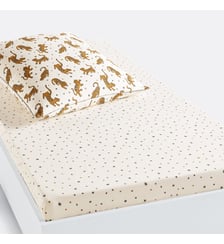 Drap-housse enfant, 30% coton recyclé La Redoute Interieurs