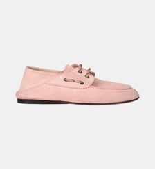 Mocassins bateau en cuir suède Sandro