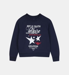 Sweat à manches longues Zadig&Voltaire Kids