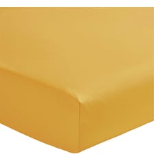 Drap housse uni en percale de coton, bonnet de 40cm, PREMIÈRE Essix