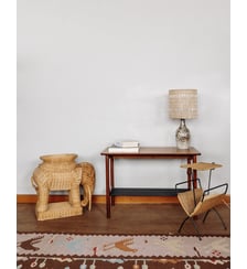 Table basse en bois Liv N°138- Produit chiné Debongout