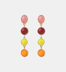 Boucles d'oreilles longues tiges percées   - Louise Satellite