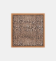 Foulard beasty 100% soie - Motif animalier Caroll