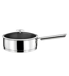 Elysée - Sauteuse 24cm inox revêtu avec couvercle universel Cuisinox
