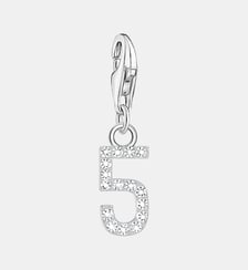 Breloque Charm chiffre 5 Thomas Sabo