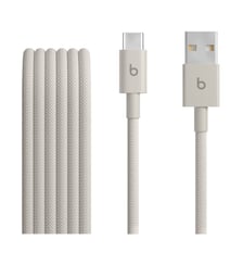 Câble de charge tissé USB-A vers USB-C 1M50 Gris éclair Beats