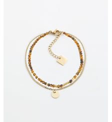 Bracelet Apache  en Acier doré Zag Bijoux