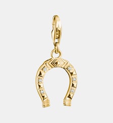 Charm fer à cheval avec zirconia blanc Thomas Sabo