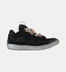 Sneakers Curb Id Chaîne En Suède Lanvin