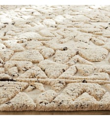 Tapis noué main, en pure laine reliefée AM.PM