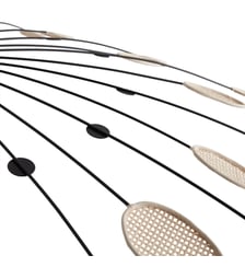 Suspension métal acier et cannage Ø138 cm La Redoute Interieurs
