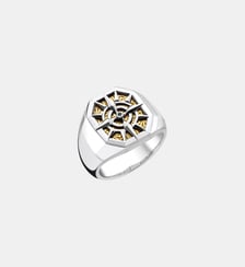 Bague boussole or Thomas Sabo