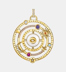 Pendentif demi-sphère avec œil pierres multicolores Thomas Sabo