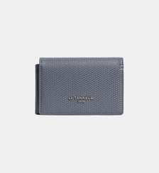 Porte cartes horizontal 2 volets Lucien en cuir signature T Le Tanneur