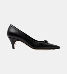 Foxi - Escarpins En Cuir Veau Lisse Noir Parallèle