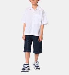 Bermuda en jean Lanvin Kids