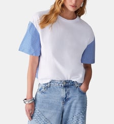 T-shirt avec foulard Liu Jo