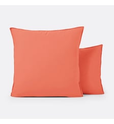 Taie d'oreiller enfant unie coton lavé La Redoute Interieurs