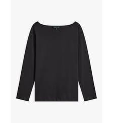 t-shirt en coton manches longues Agnès b.