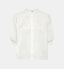 Chemise en satin à smocks - CATRINE Gerard Darel