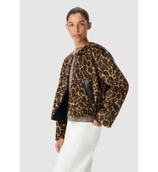 Veste motif léopard réversible Ikks