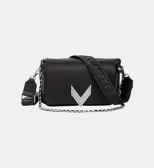 Sac Le 111 Romy en cuir d'agneau Chrome Free Ikks